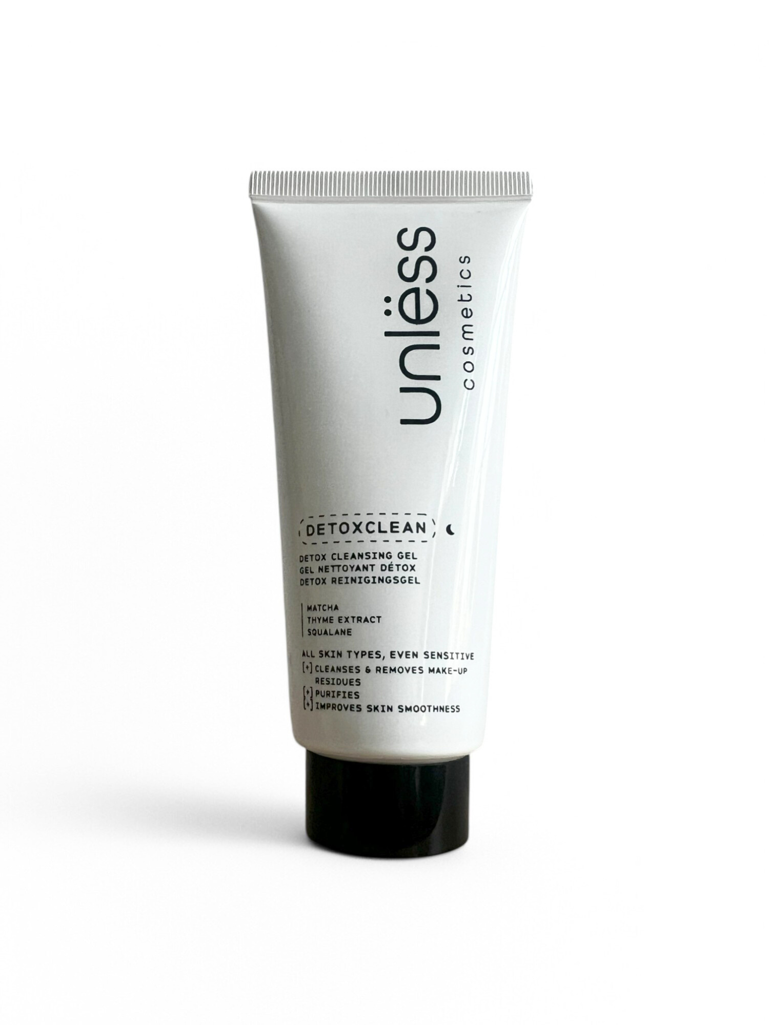 Nettoyant detox clean au matcha Unlëss Cosmetics 100/100 YUKA purifie sans aggresser