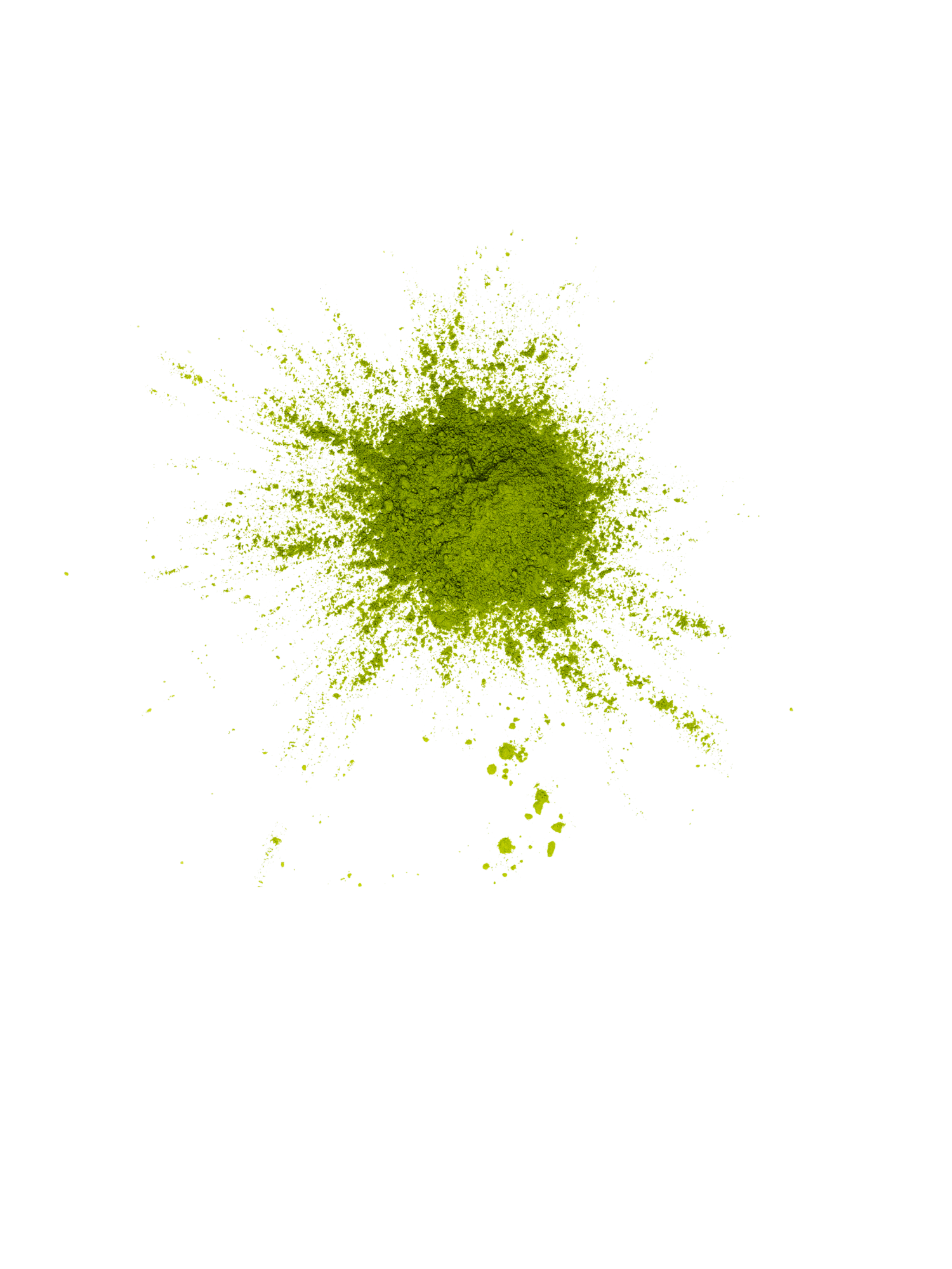 Poudre de matcha utilisée dans le nettoyant détoxclean d'unlëss cosmetics, soins sains, naturels et efficaces. 100/100 YUKA. Made in Belgium