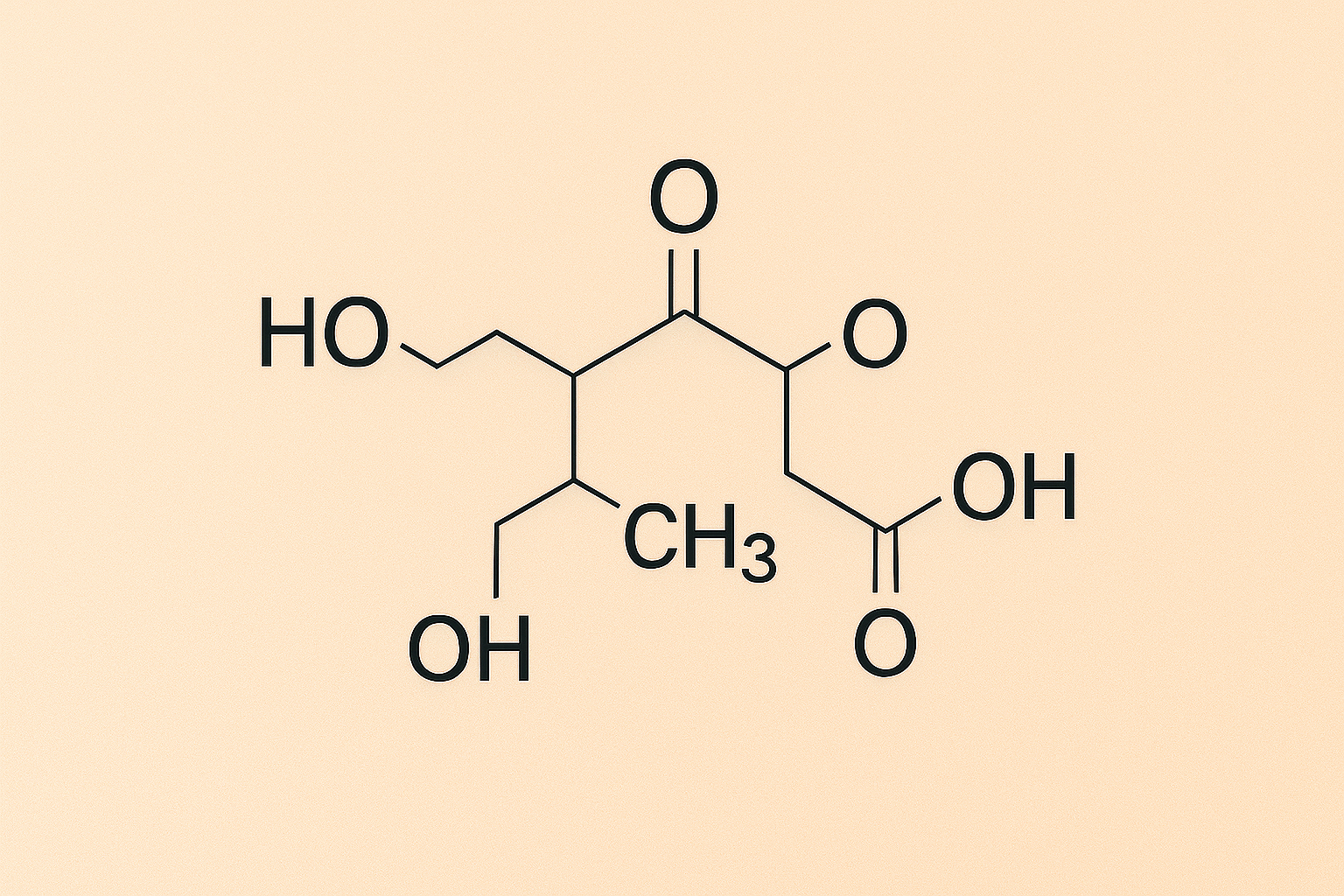 Molécule Glycéryl stéarate citrate
