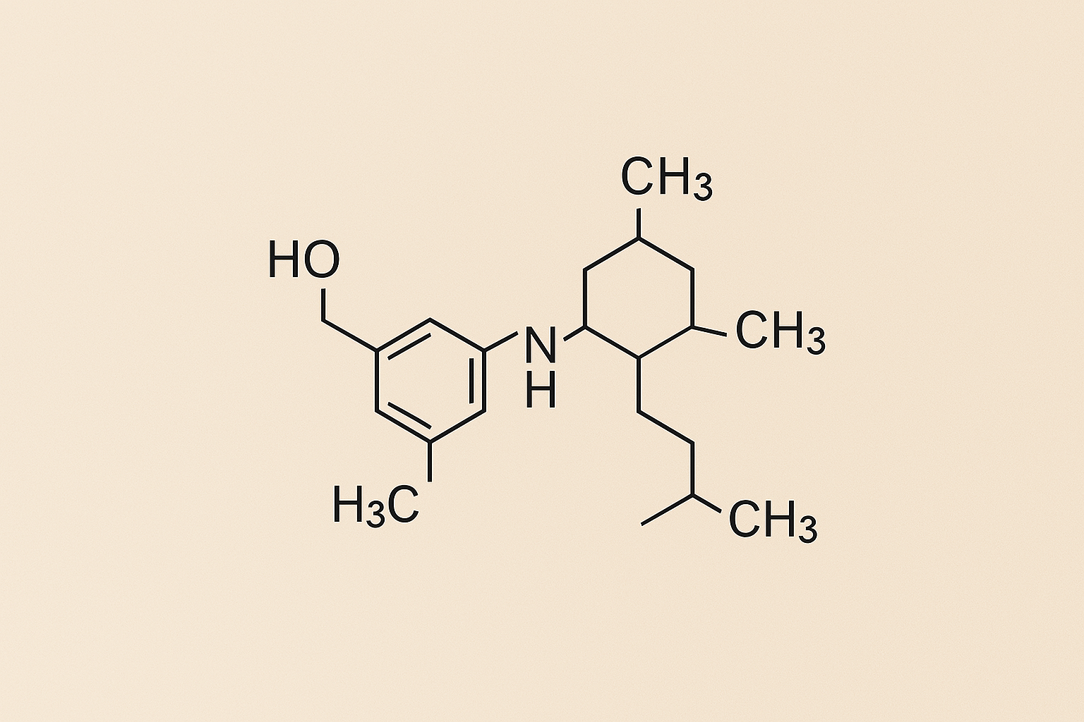 Molécule Vitamine E