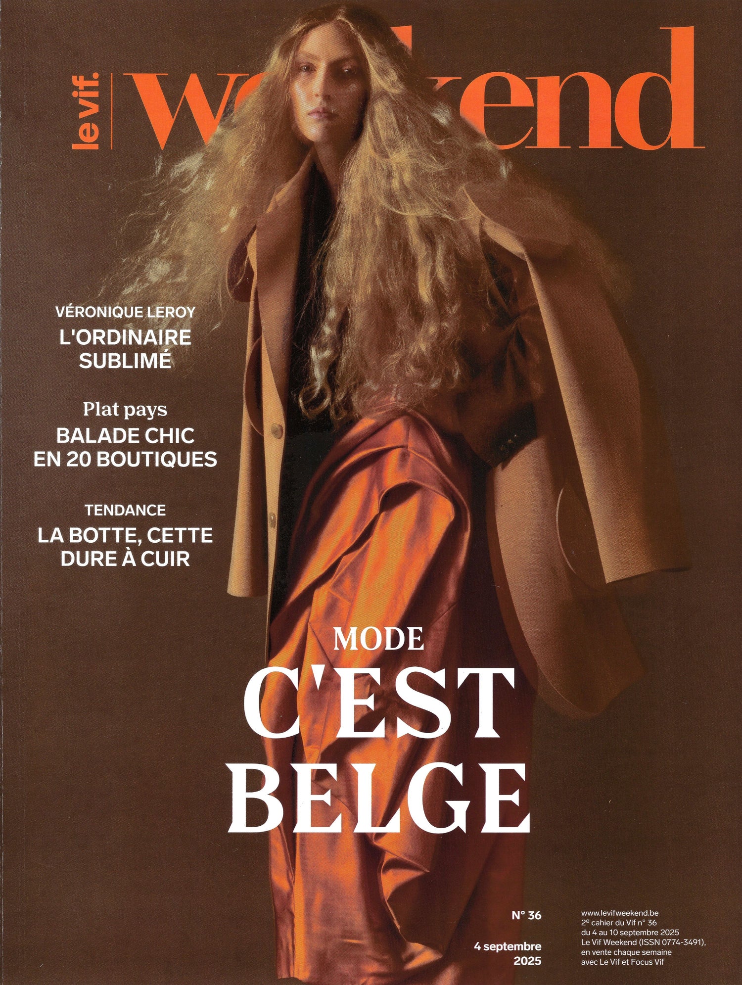 Couverture du Vif Weekend du 04/09/2025 à propos d'Unlëss Cosmetics, marque de produits cosmétiques sains, naturels et efficaces. Notés 100/100 sur YUKA